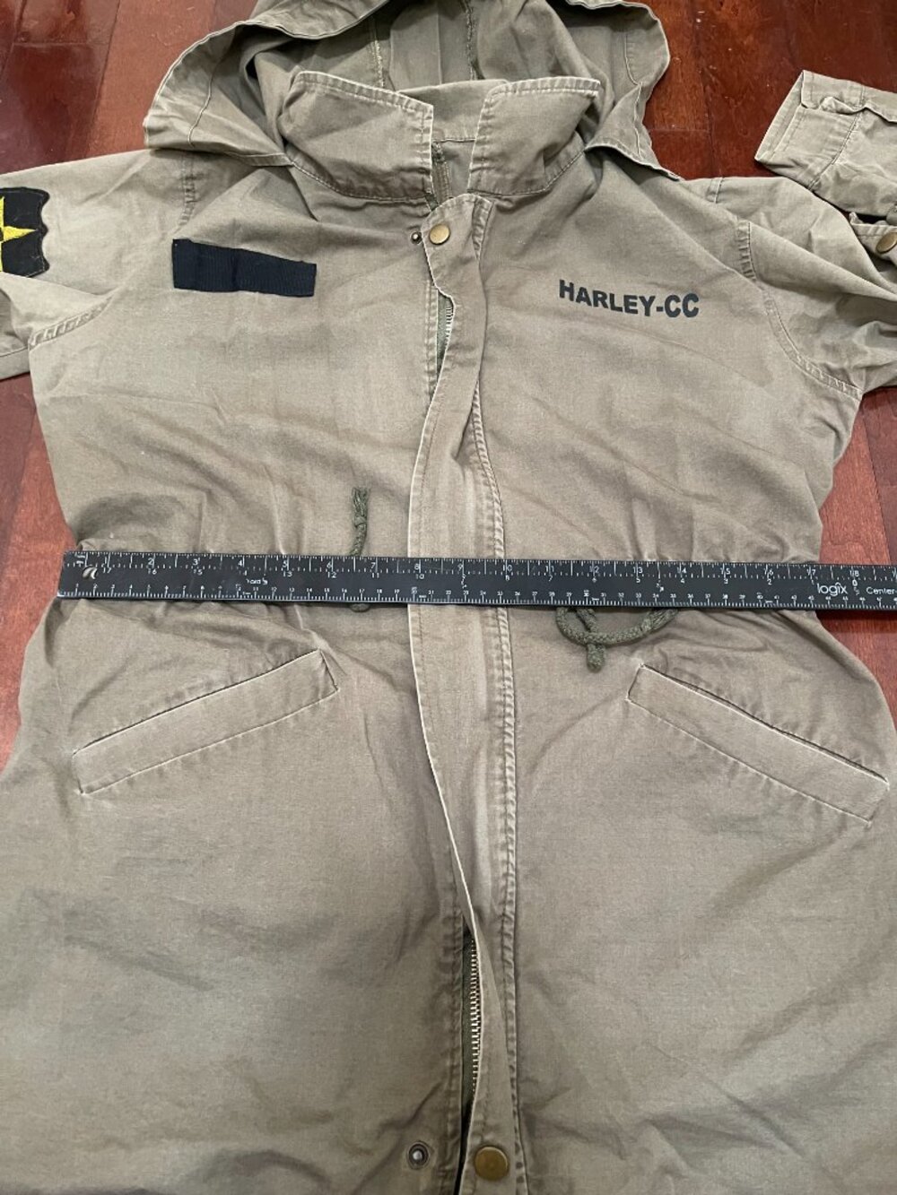Harley Graphic Hooded Military Utility Parka - Picture 9 of 11